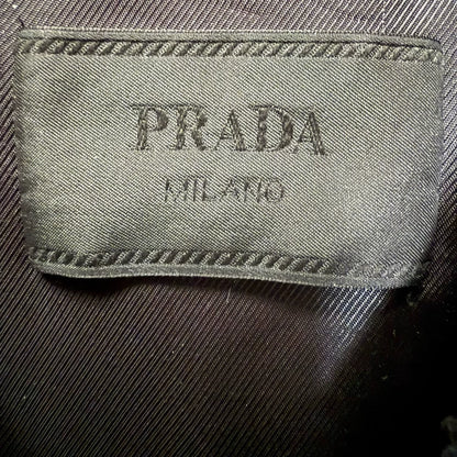 Prada Triangle Logo Bomber Jacket
