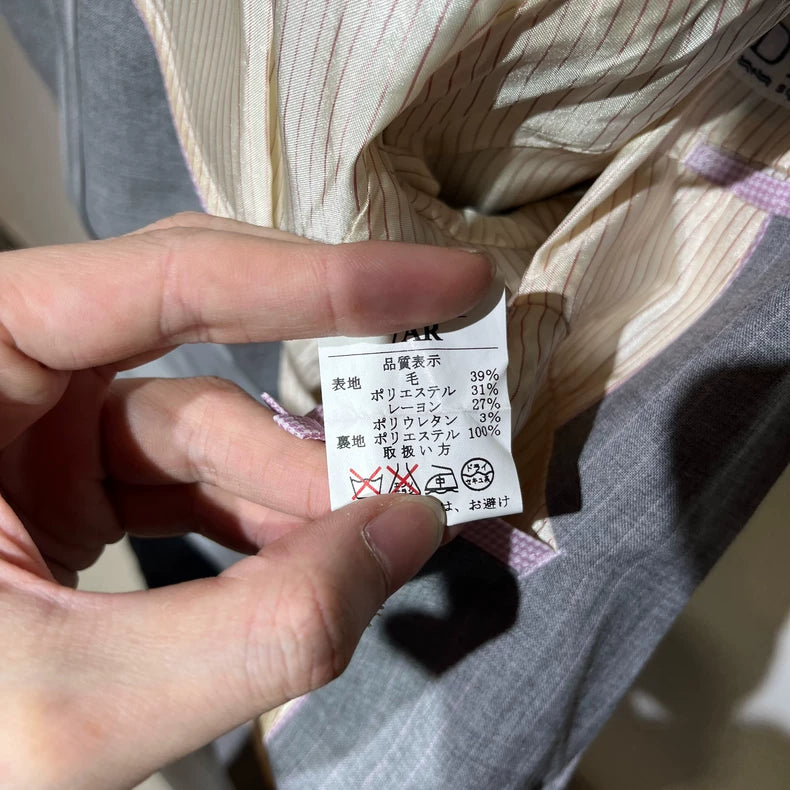 Vintage Grey Tailored Women's Blazer