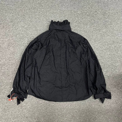 Chanel Lace Bow Sleeve Shirt