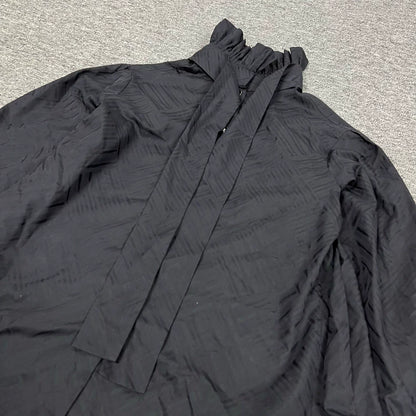 Chanel Lace Bow Sleeve Shirt