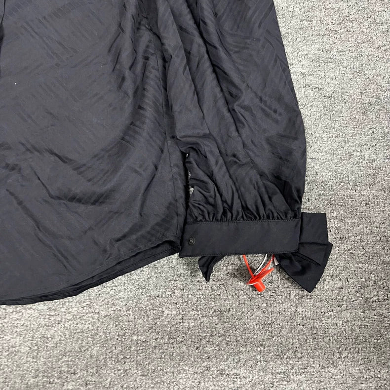 Chanel Lace Bow Sleeve Shirt