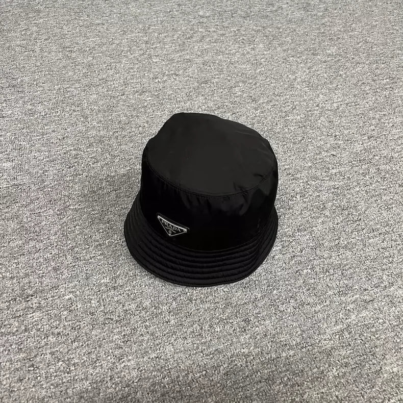 Prada Nylon Fisherman Hat in Black