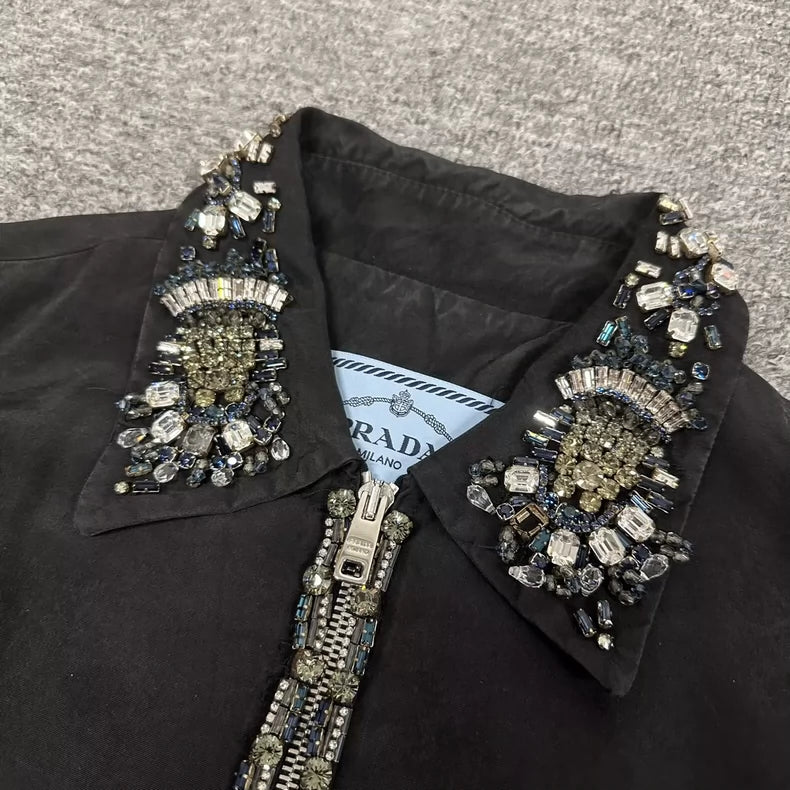Prada Gem Zipper Jacket