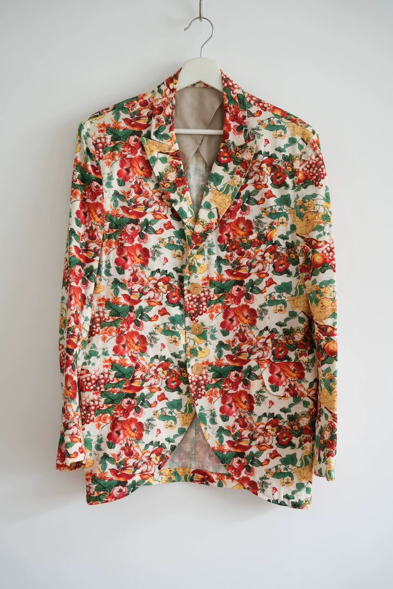 Floral Suit by Yohji Yamamoto