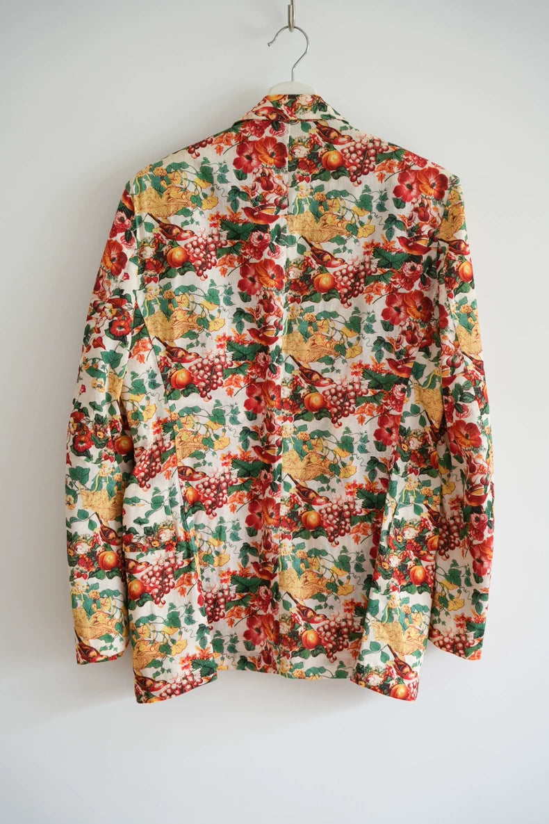 Floral Suit by Yohji Yamamoto