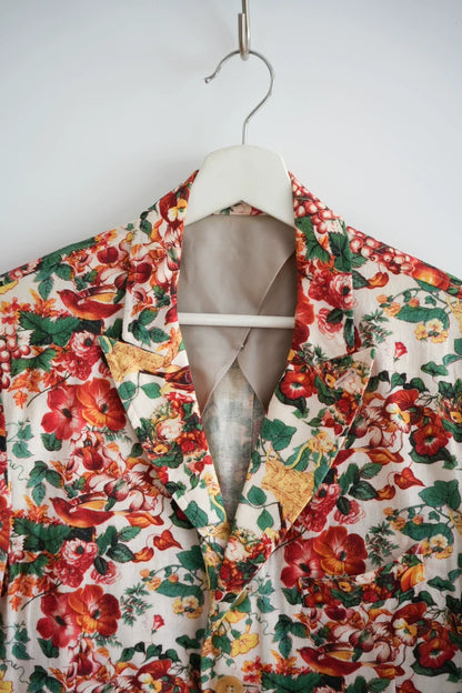 Floral Suit by Yohji Yamamoto