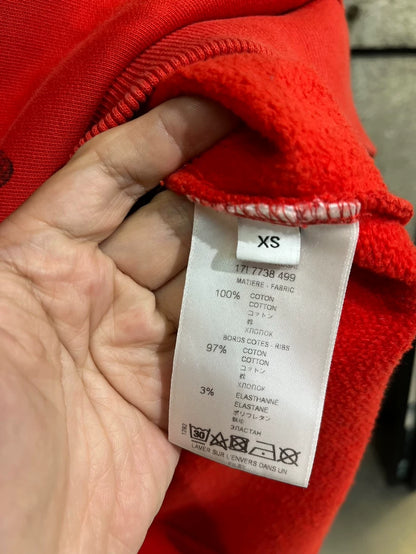 Givenchy Red Bambi Sweatshirt in Excellent Condition