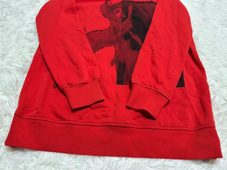Givenchy Red Deer Graphic Sweatshirt-yf