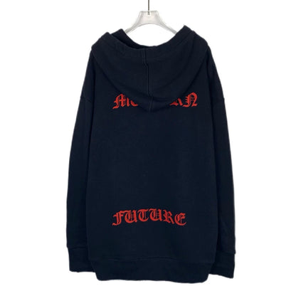 Gucci Black Hoodie with Tiger Embroidery
