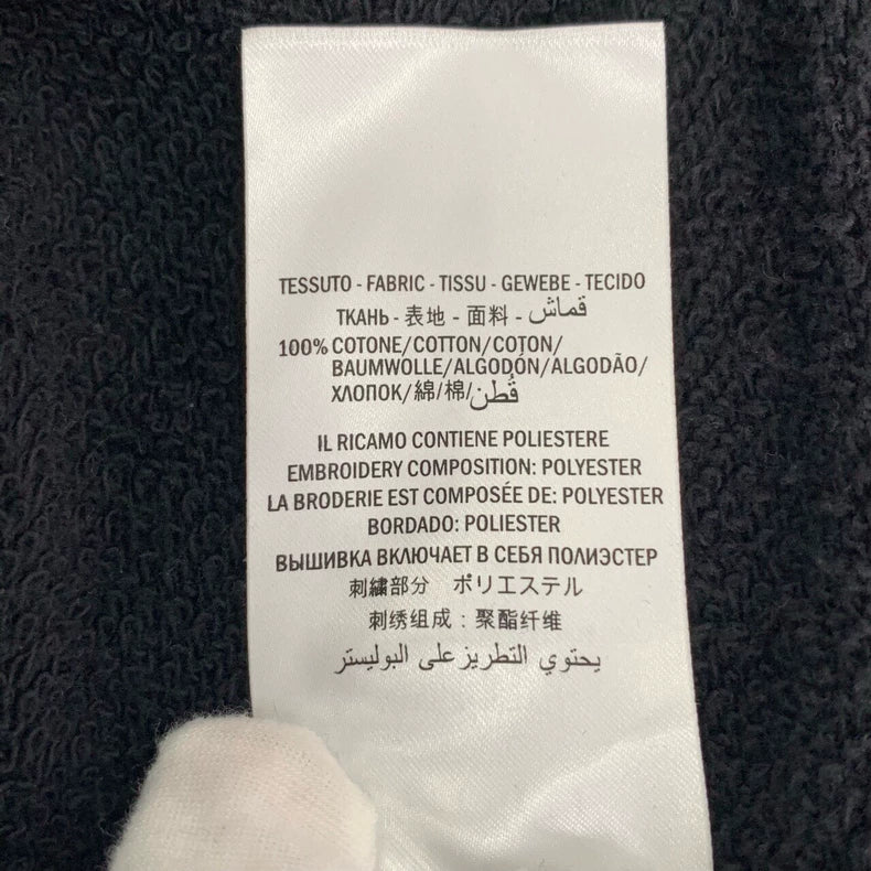 Gucci Black Hoodie with Tiger Embroidery