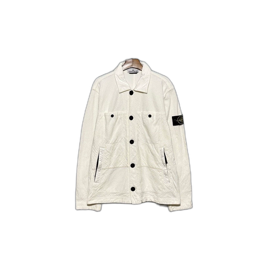 Stone Island 22FW Corduroy Jacket White