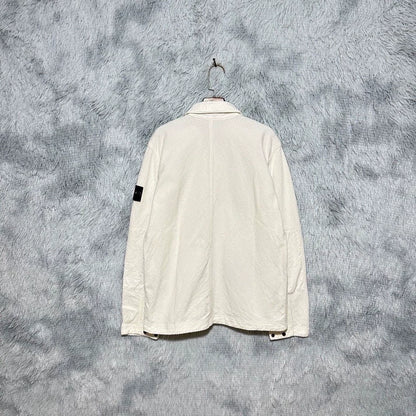 Stone Island 22FW Corduroy Jacket White