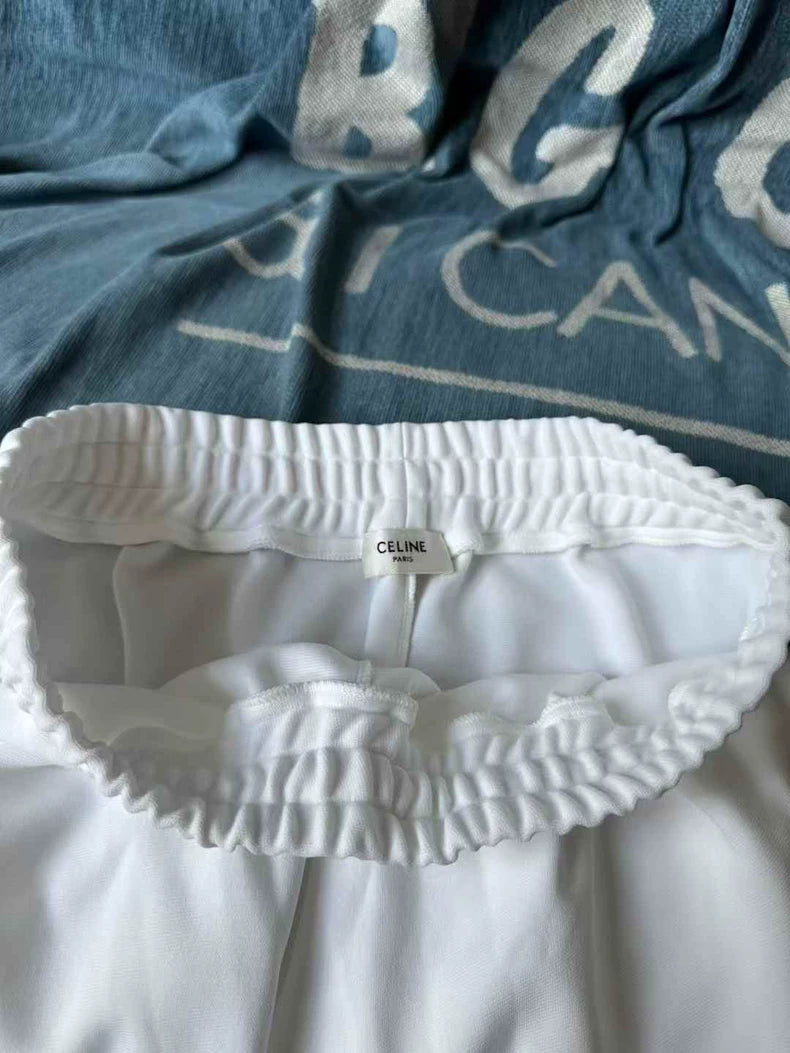 Celine Gold Buckle Shorts for Men