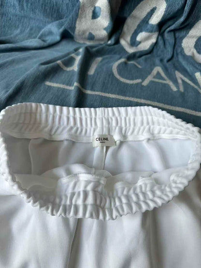 Celine Gold Buckle Shorts for Men