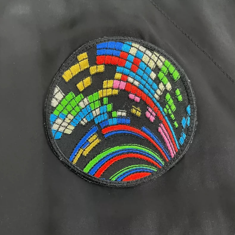 Saint Laurent Shark Baseball Jacket