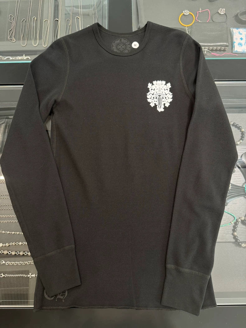 Chrome Hearts Black Long Sleeve Top-yf