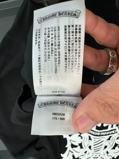 Chrome Hearts Black Long Sleeve Top-yf