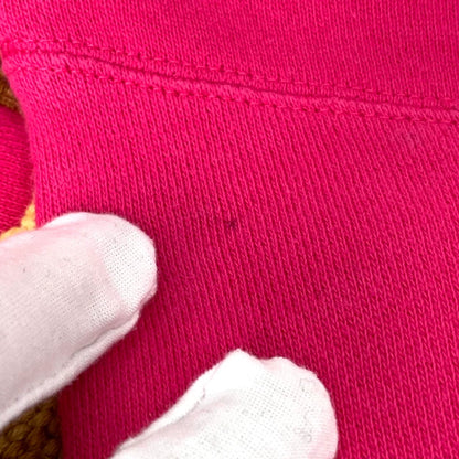 Gucci Pink Bear Embroidered Sweatshirt