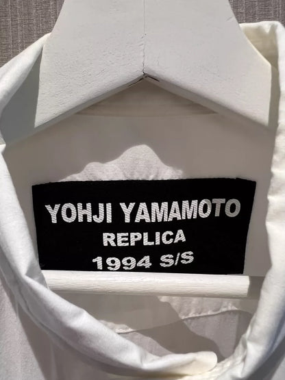 Yohji Yamamoto Vintage White Long Shirt