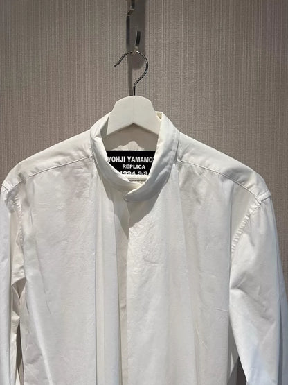 Yohji Yamamoto Vintage White Long Shirt