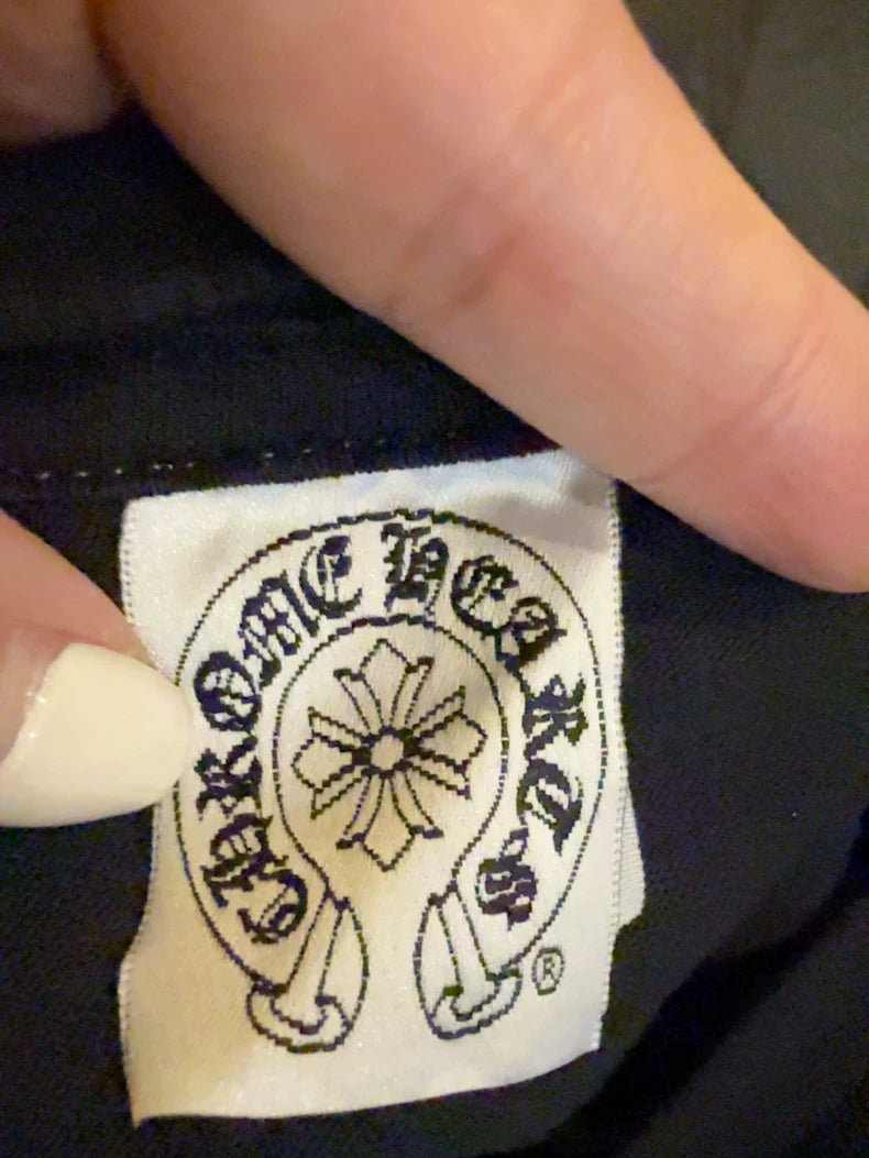 Chrome Hearts Black Long Sleeve T-Shirt