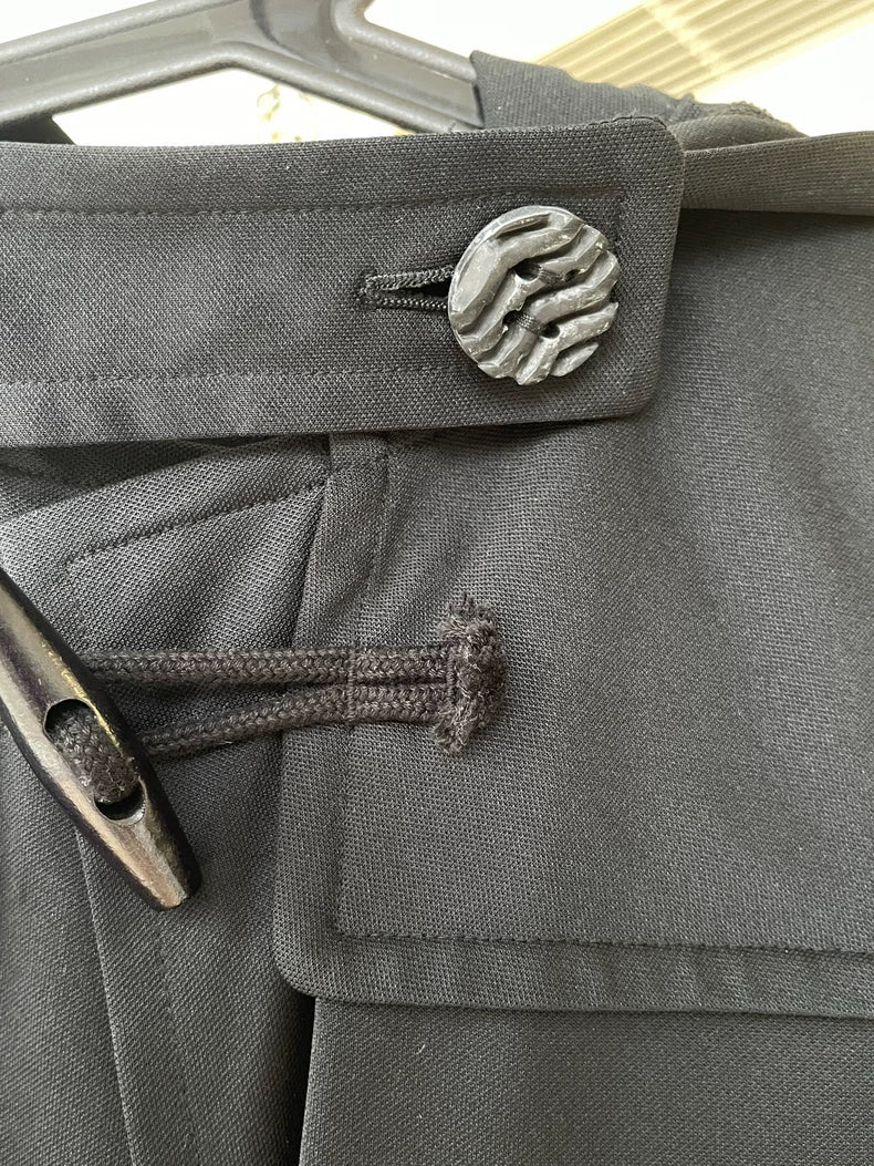 CDG Homme Plus Graffiti Rivet Trench Coat