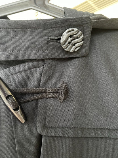 CDG Homme Plus Graffiti Rivet Trench Coat