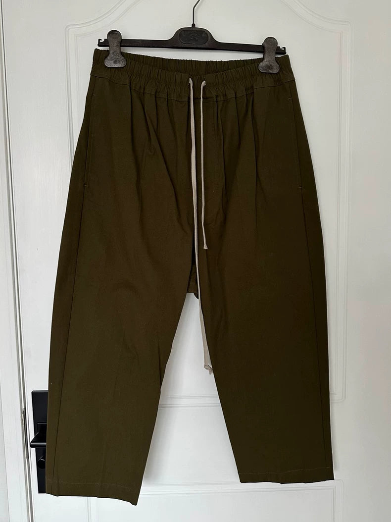 Rick Owens 18FW Cropped Cargo Pants
