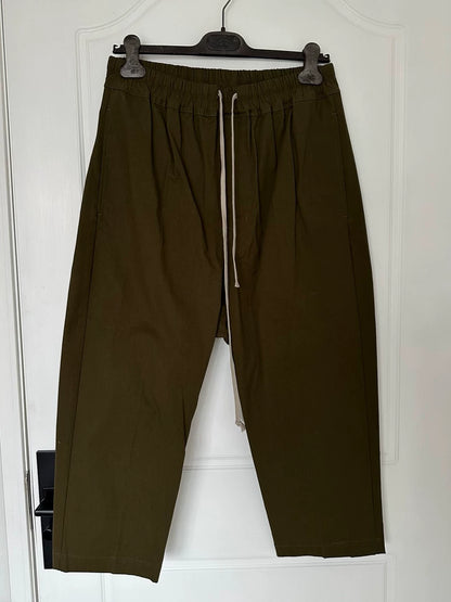 Rick Owens 18FW Cropped Cargo Pants