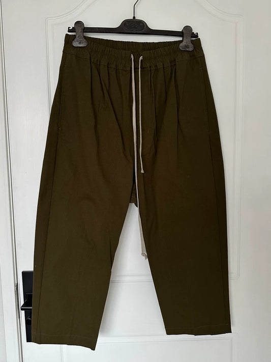 Rick Owens 18FW Cropped Cargo Pants
