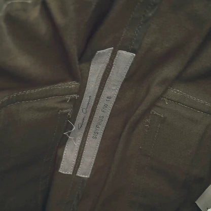 Rick Owens 18FW Cropped Cargo Pants