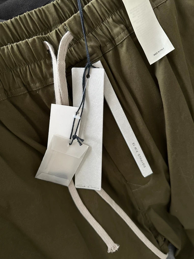 Rick Owens 18FW Cropped Cargo Pants