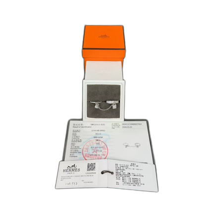 Hermes Kelly Clochette Diamond Ring