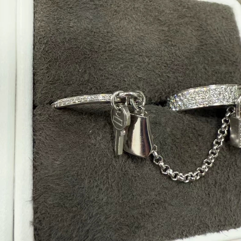 Hermes Kelly Clochette Diamond Ring