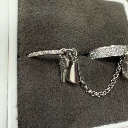 Hermes Kelly Clochette Diamond Ring