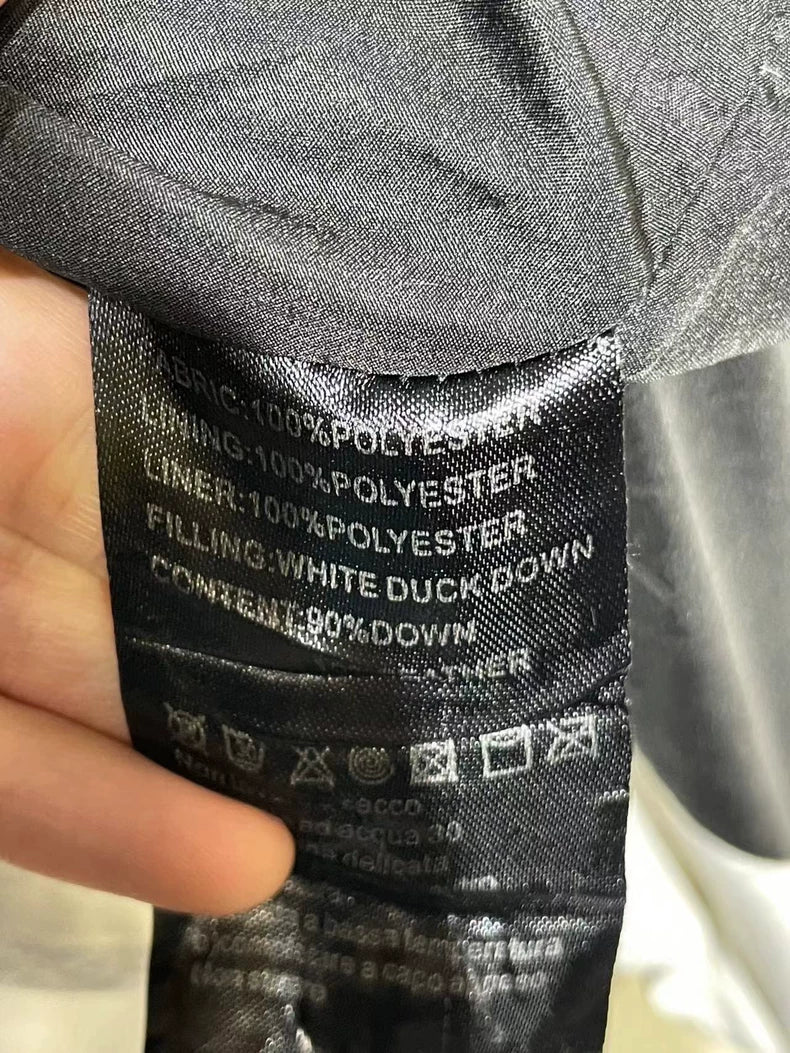 Vintage White Hooded Puffer Jacket