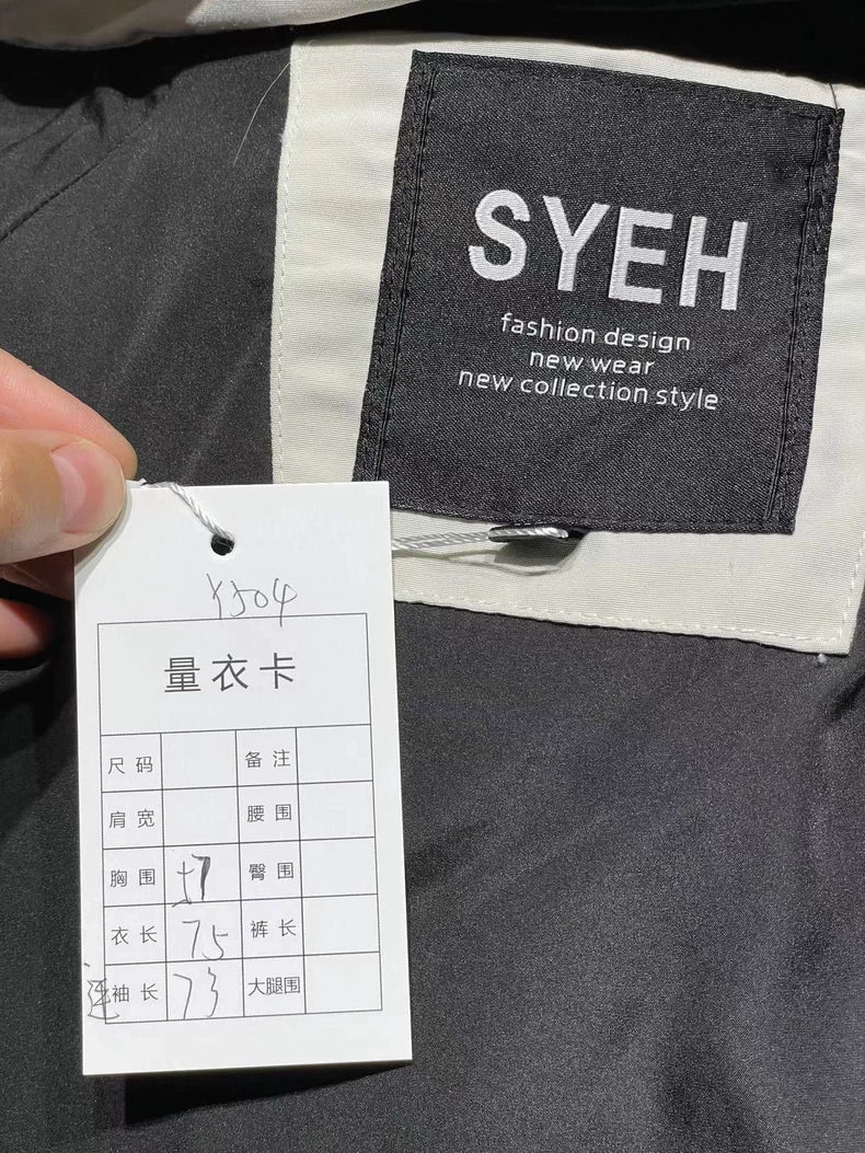 Vintage White Hooded Puffer Jacket