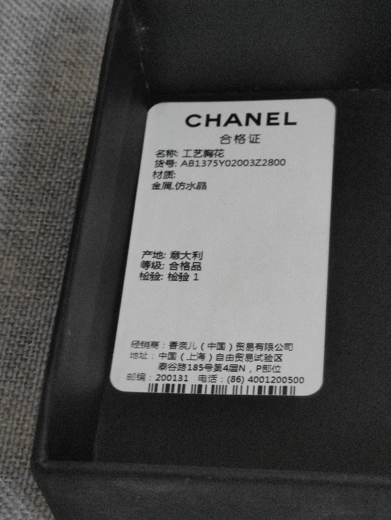 Chanel Pharrell Diamond Brooch Limited Edition