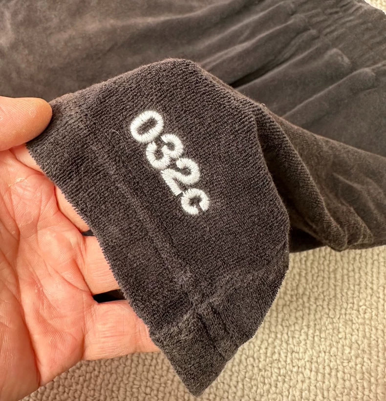 032c Velvet Black Shorts