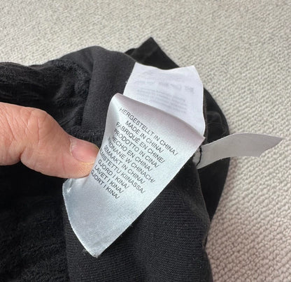 032c Velvet Black Shorts