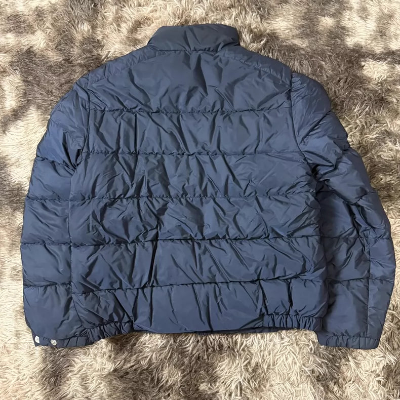 Prada Nylon Puffer Jacket with Triangle Logo