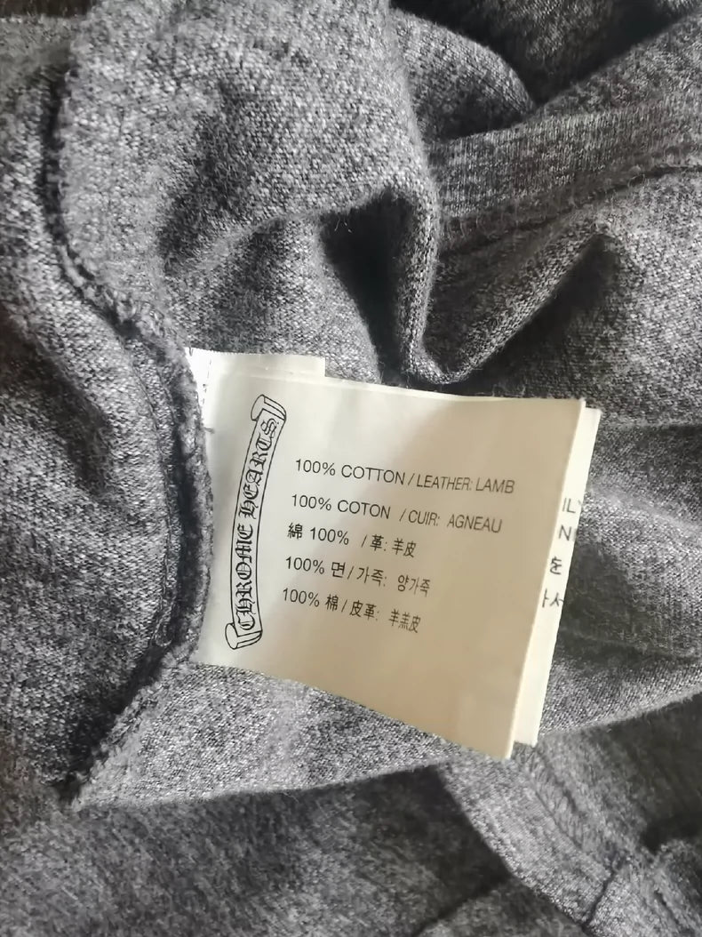 Chrome Hearts Short Sleeve Wool T-Shirt