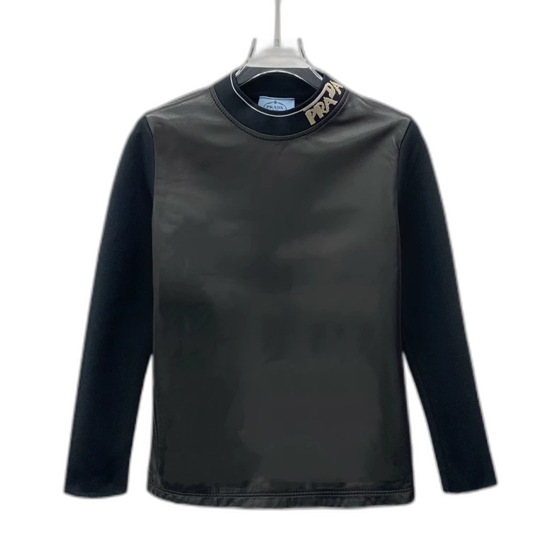 Prada Black Long Sleeve Knit Sweater