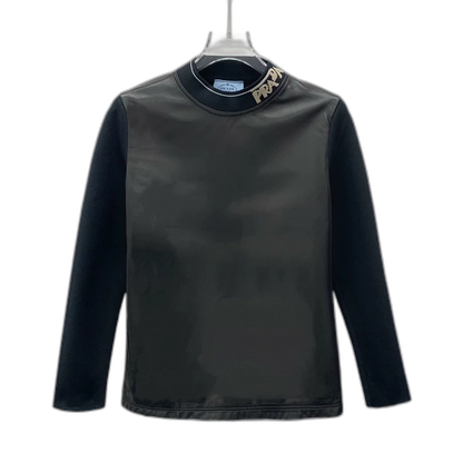 Prada Black Long Sleeve Knit Sweater