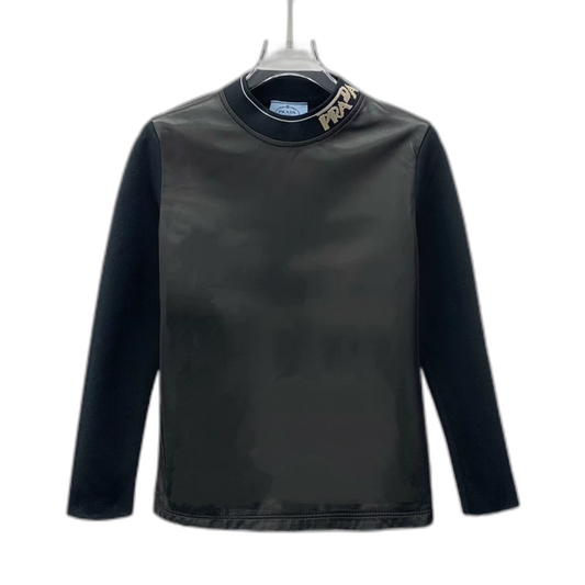 Prada Black Long Sleeve Knit Sweater