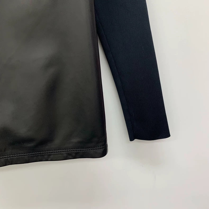 Prada Black Long Sleeve Knit Sweater