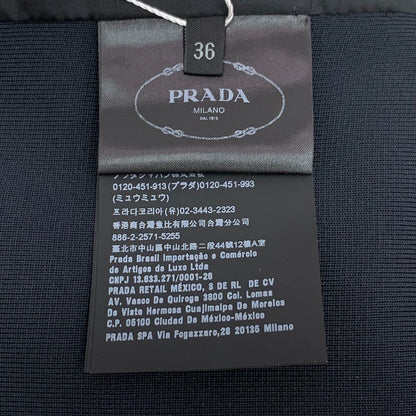 Prada Black Long Sleeve Knit Sweater