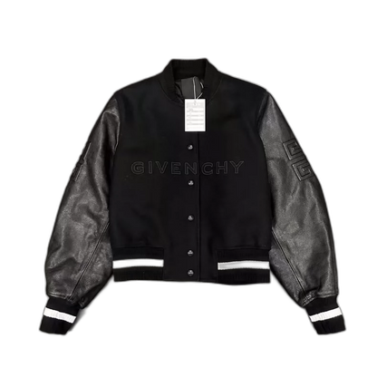 Givenchy 24 New Skin Sleeve Baseball Jacket