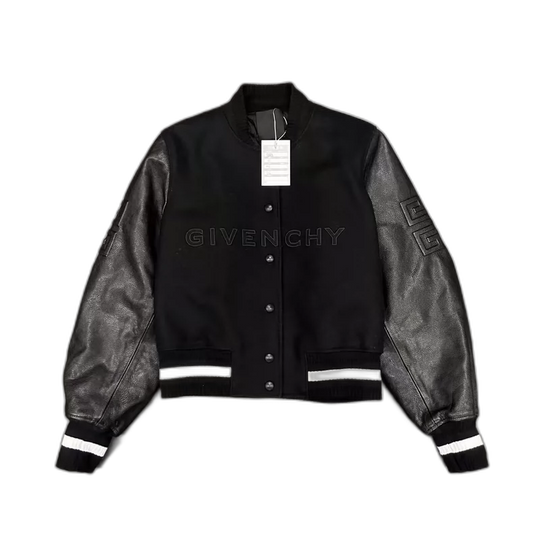 Givenchy 24 New Skin Sleeve Baseball Jacket