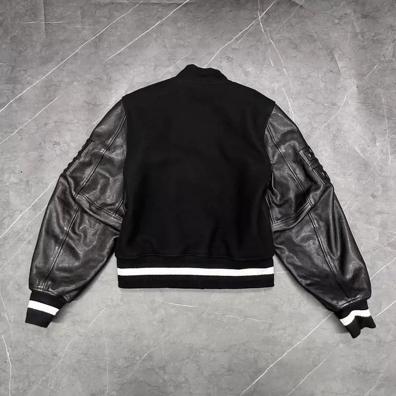 Givenchy 24 New Skin Sleeve Baseball Jacket